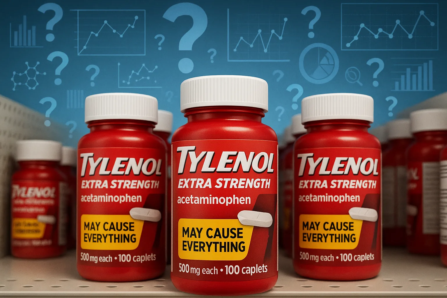New Study Links Tylenol to Everything, Including Grammar Mistakes