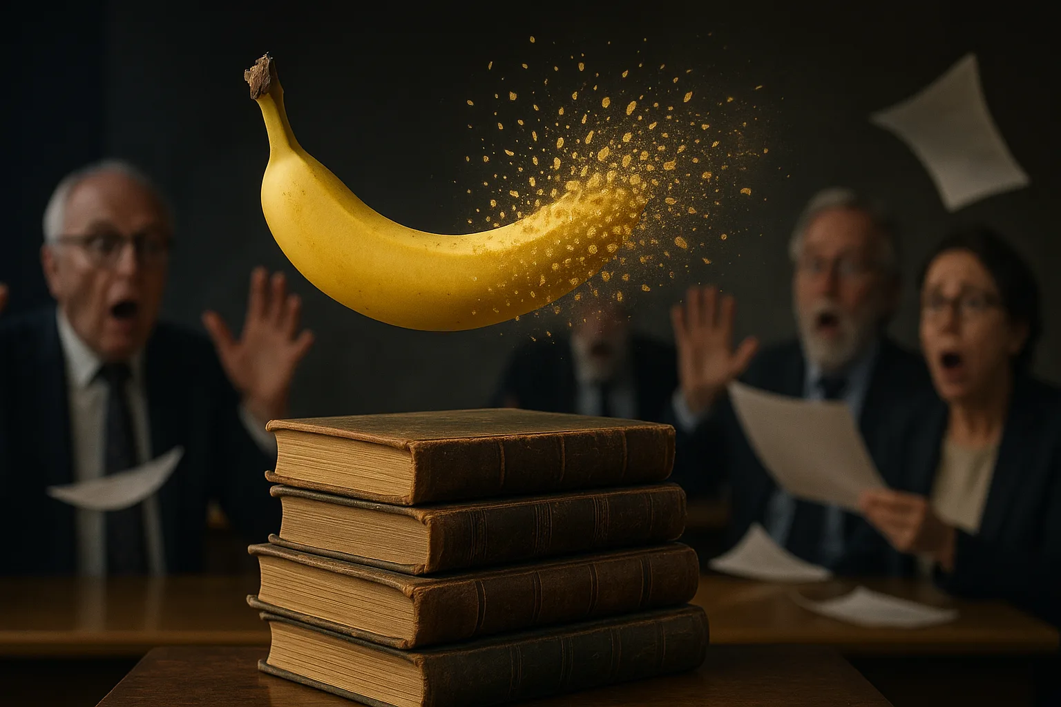 Quantum Banana Theory Shakes Academia