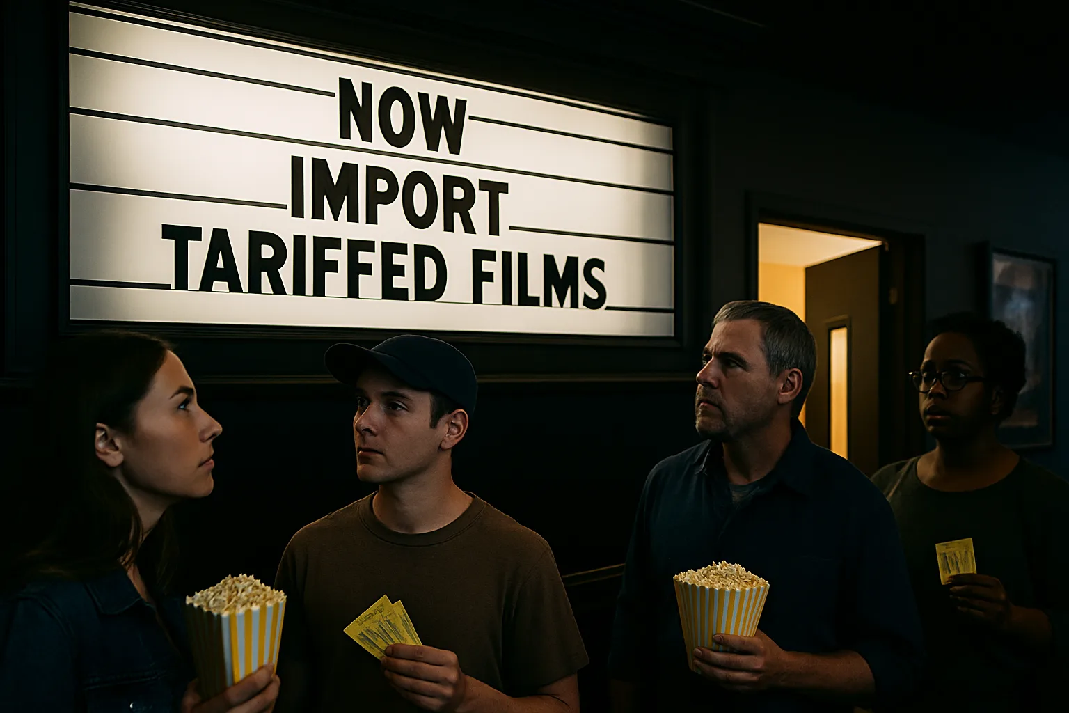 Hollywood Tariffs 100%: Now Every Movie Abroad Costs Double the Applause