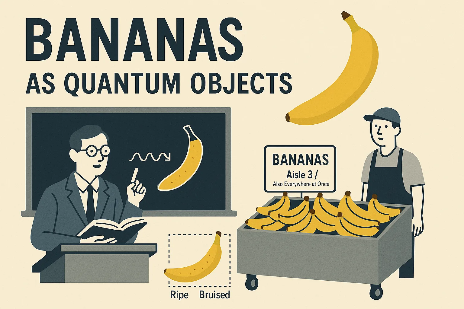 The Federal Board of Academic Fruit Reclassifies Bananas as “Quantum Objects”
