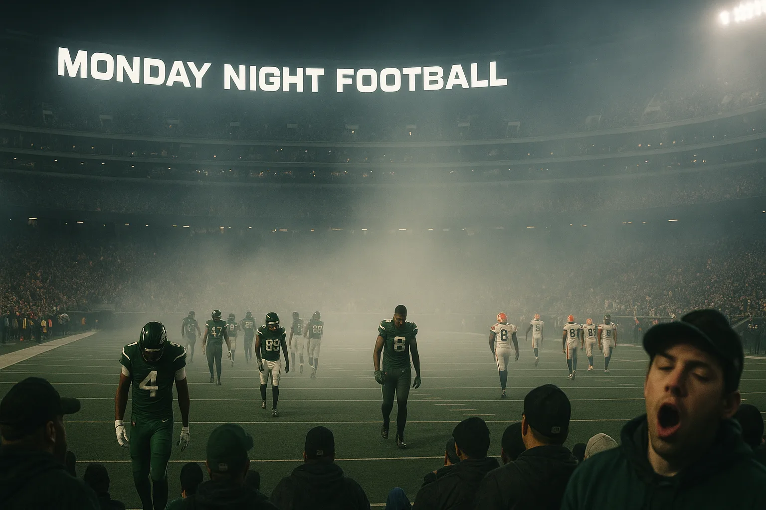 Monday Night Football: Two Winless Teams, a Million Empty Promises, and Me Wishing I’d Stayed Home