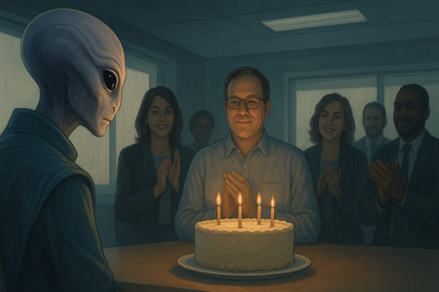 The Human Ritual of the Office Birthday Cake