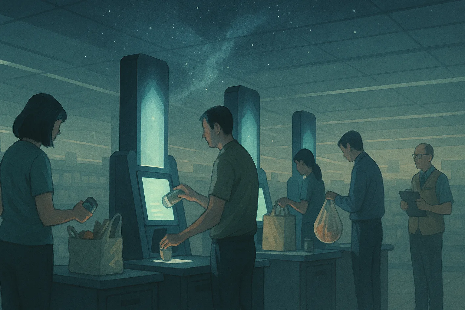 The Self-Checkout Ceremony and the Worship of Beeping Altars